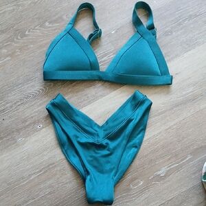 ONEONE Teal Bikini Set